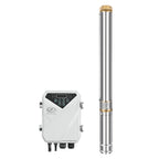 DIFFUL Solar Water Pump Kit, 2 inch 300 W 24 V DC For Off-Grid Living