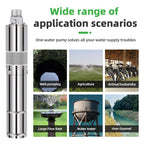 DIFFUL Solar Screw Pump Solutions, 3 inch 750 W 72 V DC For Irrigation