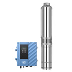 DIFFUL Solar Pump For Water Tank, 4 inch 1500W 85 V - 280 V AC/DC For Sprinklers