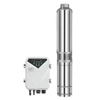 DIFFUL Solar Pump For Water Tank, 4 inch 1500W 110 V DC For Sprinklers